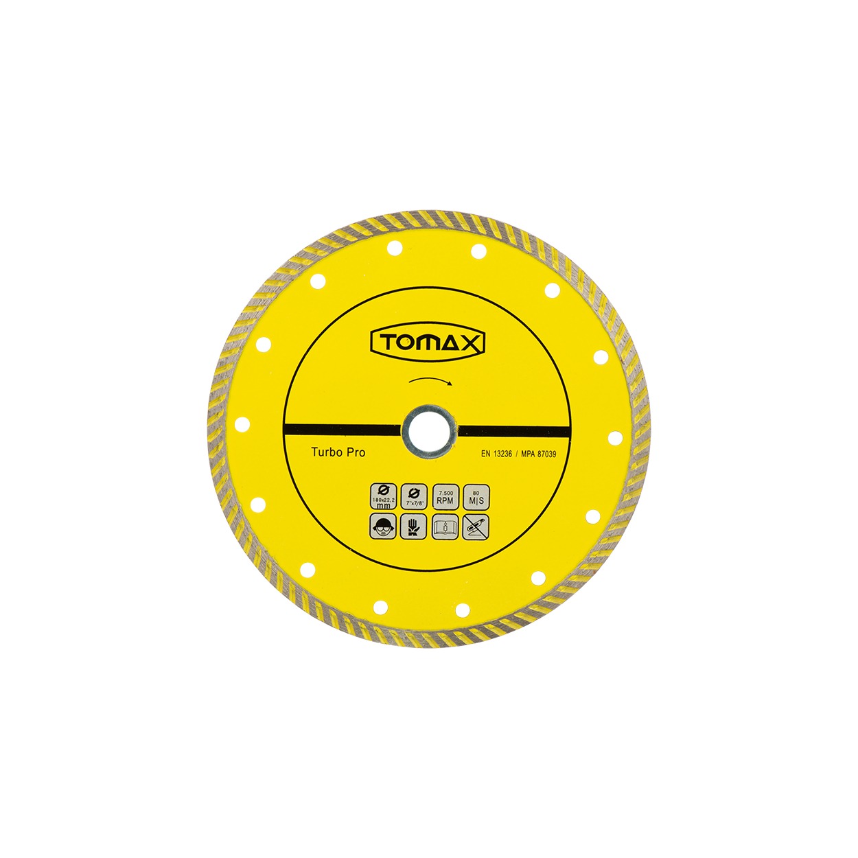 TOMAX TURBO GRANİT ELMAS KESİCİ 115x2.0x22